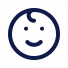 Icon Kindergesicht