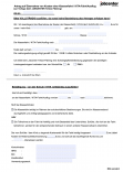 Formular - Antrag Kostenübernahme Klassenfahrt, Ausflüge